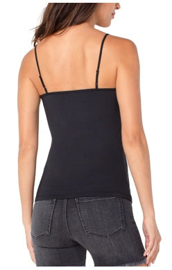 LM8670KU49 - Knit Camisole-03-Tees/Tanks-Liverpool-Krista Anne's Boutique, Women's Fashion and Accessories Located in Oklahoma City, OK and Black Mountain, NC