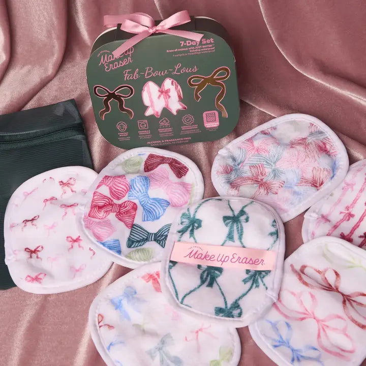 Fab-Bow-Lous 7-Day Set-12-Gifts-Makeup Eraser-Krista Anne's Boutique, Women's Fashion and Accessories Located in Oklahoma City, OK and Black Mountain, NC