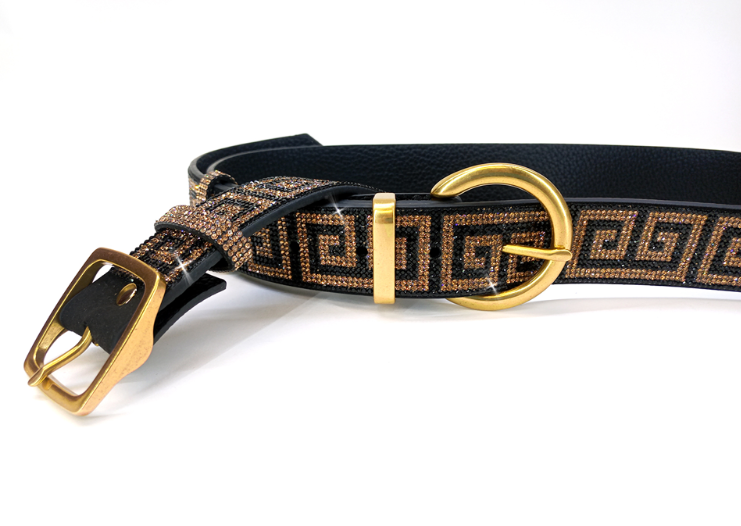 JKBT102.GOBK - Famous Key Designer Belt-9-Accessories-Jacqueline Kent-Krista Anne's Boutique, Women's Fashion and Accessories Located in Oklahoma City, OK