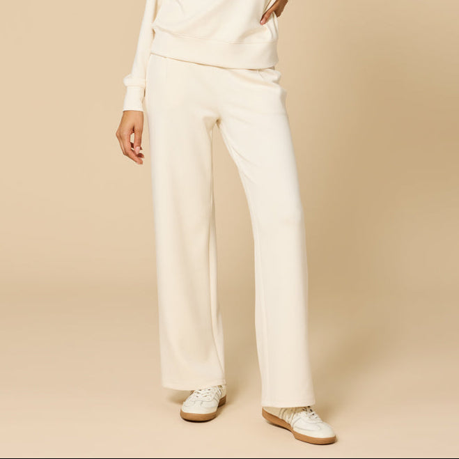 5200-8P - DreamTech Pleated Wide Leg Pant-04-Bottoms-Softies-Krista Anne's Boutique, Women's Fashion and Accessories Located in Oklahoma City, OK and Black Mountain, NC