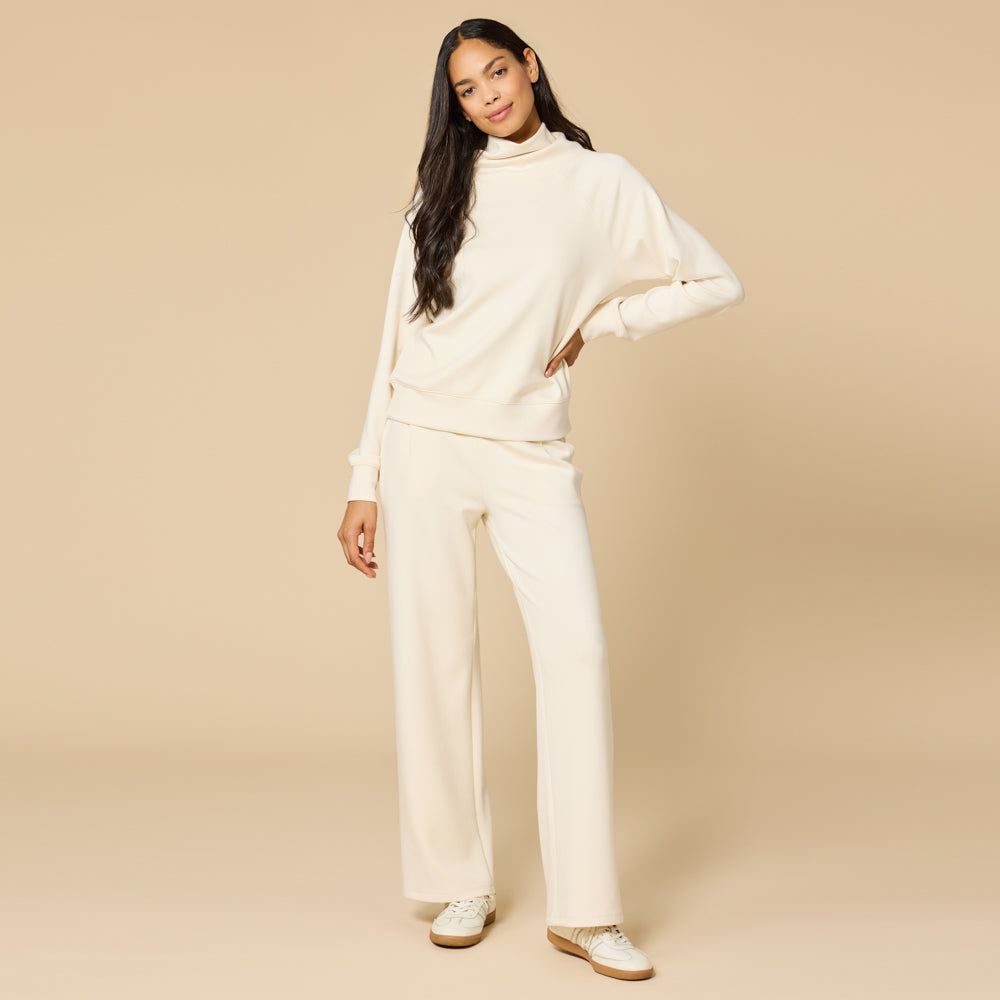 5200-8T - DreamTech Mock Neck Top-02-Tops/Blouses-Softies-Krista Anne's Boutique, Women's Fashion and Accessories Located in Oklahoma City, OK and Black Mountain, NC