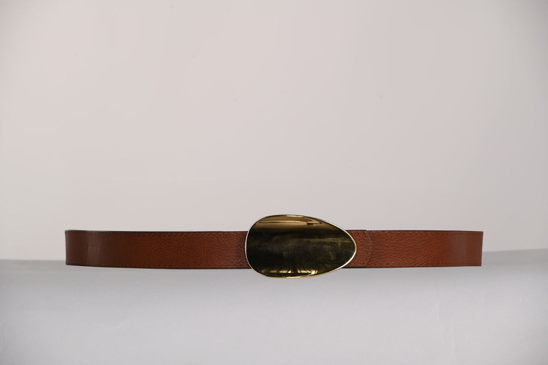 A26102 - Reversible Belt w/ Gold Buckle-09-Accessories-Frank Lyman-Krista Anne's Boutique, Women's Fashion and Accessories Located in Oklahoma City, OK and Black Mountain, NC