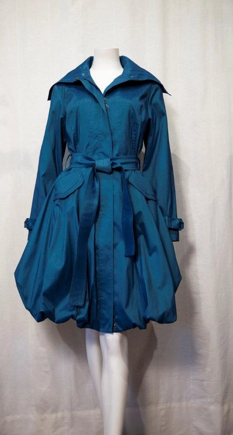11664 - Stretch Dupioni Bubble Coat Dress-06-Dresses/Jumpsuits-Samuel Dong-Krista Anne's Boutique, Women's Fashion and Accessories Located in Oklahoma City, OK and Black Mountain, NC