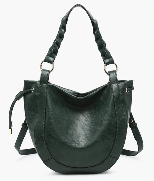 M2617 - Rowan Vegan Round Hobo Bag-12-Gifts-Jen & Co-Krista Anne's Boutique, Women's Fashion and Accessories Located in Oklahoma City, OK and Black Mountain, NC