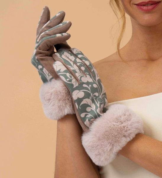 BER4 - Bernadette Opulent Flourishes Gloves