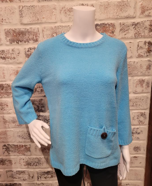 CHE0045 - Plushy Front Pocket Pullover-5-Sweaters-Lulu-B-Krista Anne's Boutique, Women's Fashion and Accessories Located in Oklahoma City, OK