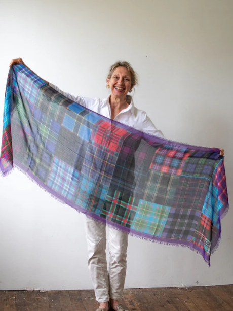 D-551 - USA Tartans - Loves Pure Light Scarf-08-Scarves/Wrapes-Love's Pure Light-Krista Anne's Boutique, Women's Fashion and Accessories Located in Oklahoma City, OK and Black Mountain, NC