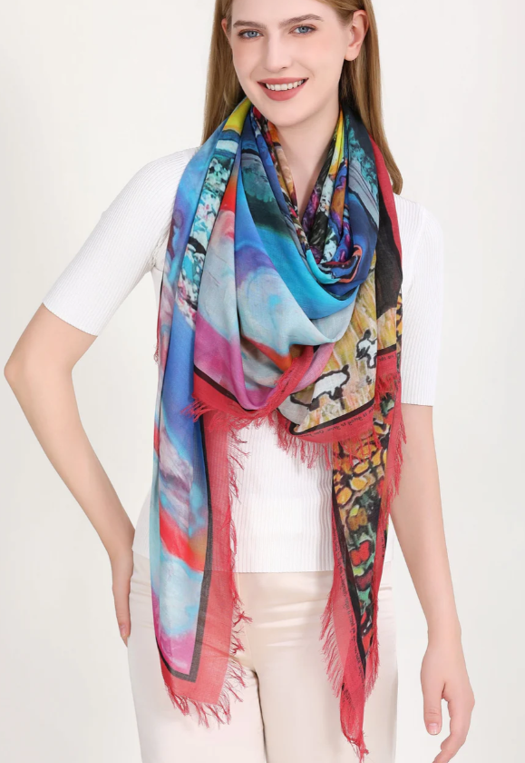 Loves Pure Light Scarf-08-Scarves/Wrapes-Love's Pure Light-Krista Anne's Boutique, Women's Fashion and Accessories Located in Oklahoma City, OK and Black Mountain, NC