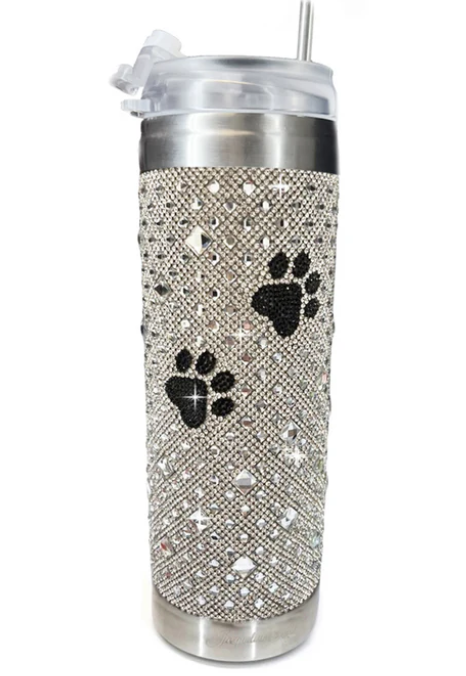 JKT103.AB - AB Diamonds in the Ruff Tumbler-12-Gifts-Jacqueline Kent-Krista Anne's Boutique, Women's Fashion and Accessories Located in Oklahoma City, OK and Black Mountain, NC