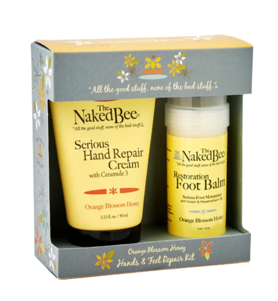 Orange Blossom Honey Hands & Feet Gift Set-12-Gifts-The Naked Bee-Krista Anne's Boutique, Women's Fashion and Accessories Located in Oklahoma City, OK and Black Mountain, NC