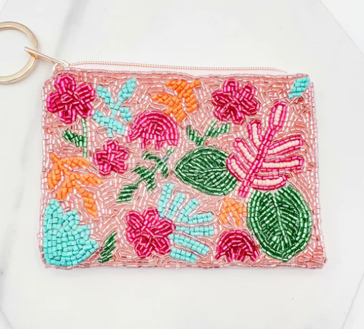 V6 - Tropical Keychain Pouch
