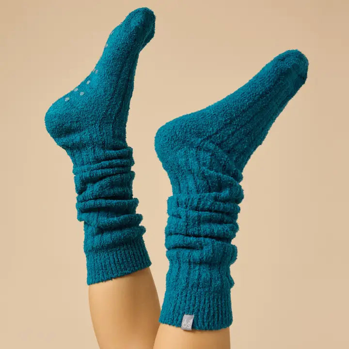 1300 - Marshmallow Crew Socks-09-Accessories-Softies-Krista Anne's Boutique, Women's Fashion and Accessories Located in Oklahoma City, OK and Black Mountain, NC
