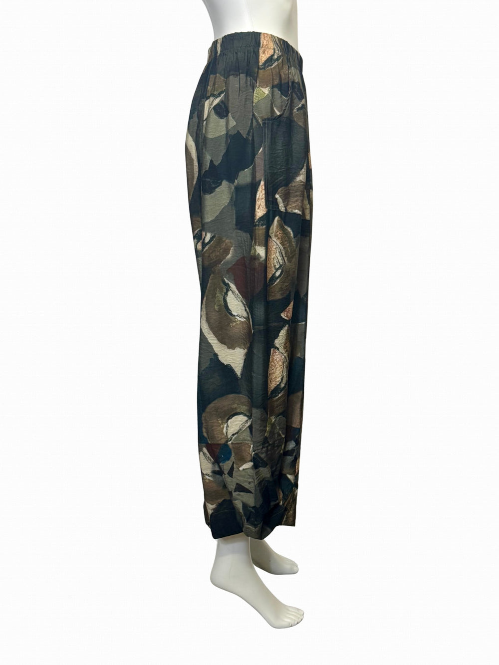 25516 - Printed Lantern Pants-04-Bottoms-Shana-Krista Anne's Boutique, Women's Fashion and Accessories Located in Oklahoma City, OK and Black Mountain, NC