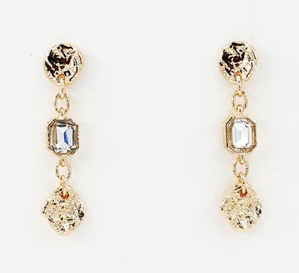 E-4370 - Jacelyn Earrings-10-Jewelry-What's Hot Jewelry-Krista Anne's Boutique, Women's Fashion and Accessories Located in Oklahoma City, OK and Black Mountain, NC