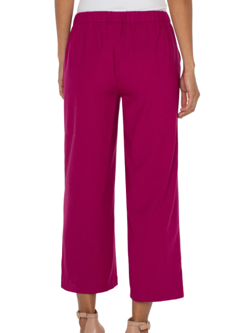 LM4582TS29 - Pull-On Wide Leg Crop Trouser