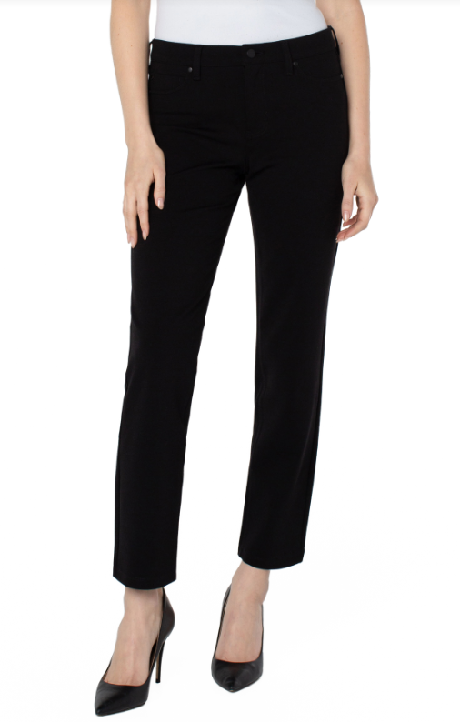 LM2566M42 - Madonna Slim 29" Inseam Pant-01-Jackets/Blazers-Liverpool-Krista Anne's Boutique, Women's Fashion and Accessories Located in Oklahoma City, OK and Black Mountain, NC