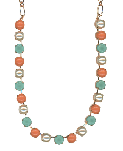 N-3445-M48-8-RG - Large Round Necklace