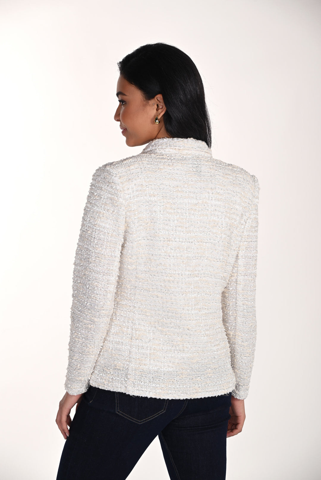 266295 - Tweed Blazer-01-Jackets/Blazers-Frank Lyman-Krista Anne's Boutique, Women's Fashion and Accessories Located in Oklahoma City, OK and Black Mountain, NC