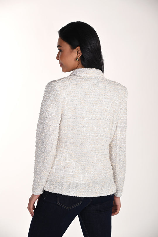 266295 - Tweed Blazer-01-Jackets/Blazers-Frank Lyman-Krista Anne's Boutique, Women's Fashion and Accessories Located in Oklahoma City, OK and Black Mountain, NC