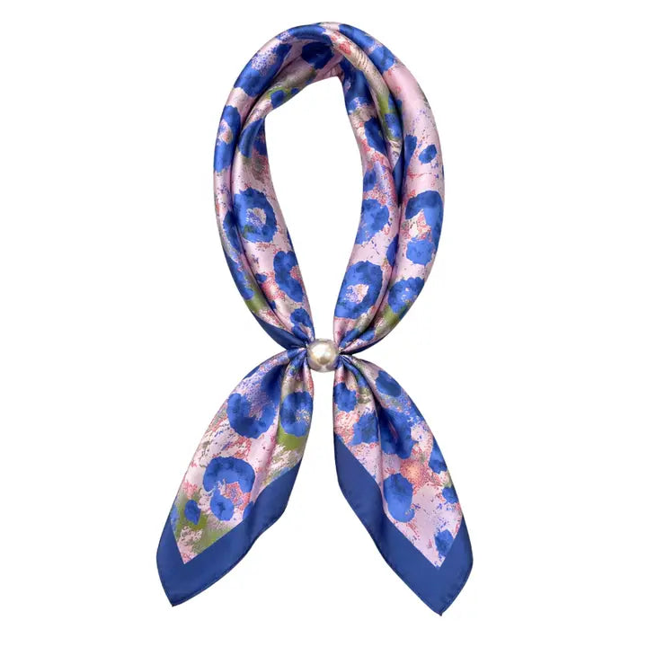 NK8115 - Magnetic Scarf with Pearl-09-Accessories-Queens Designs-Krista Anne's Boutique, Women's Fashion and Accessories Located in Oklahoma City, OK and Black Mountain, NC