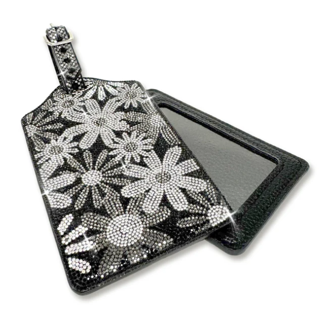 JKLT102 - Embellished Luggage Tag-12-Gifts-Jacqueline Kent-Krista Anne's Boutique, Women's Fashion and Accessories Located in Oklahoma City, OK and Black Mountain, NC