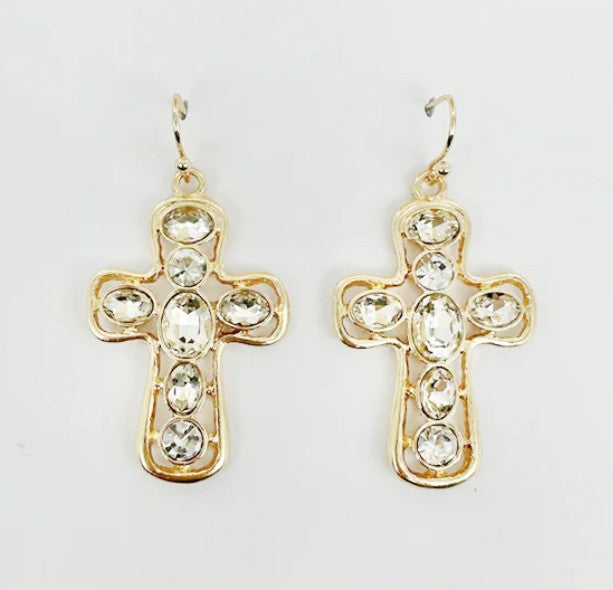 E-4224 - Magdelene Earrings-10-Jewelry-What's Hot Jewelry-Krista Anne's Boutique, Women's Fashion and Accessories Located in Oklahoma City, OK and Black Mountain, NC