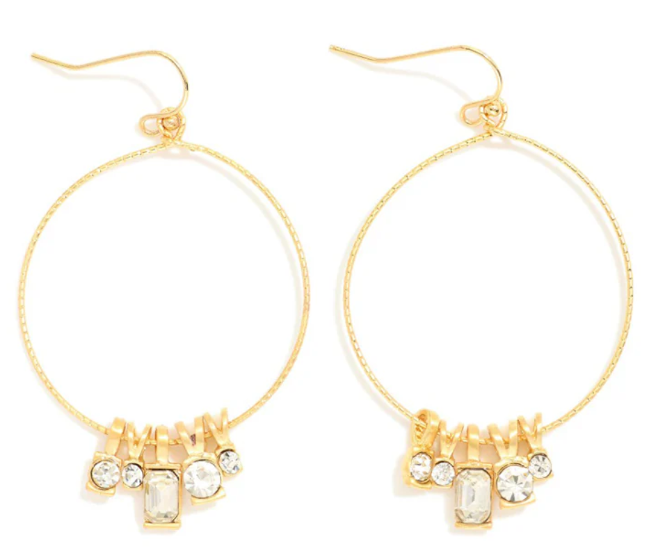 E-4271 - Paulette Earrings-10-Jewelry-What's Hot Jewelry-Krista Anne's Boutique, Women's Fashion and Accessories Located in Oklahoma City, OK and Black Mountain, NC
