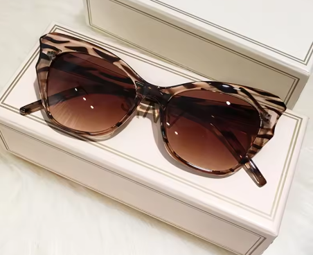 Vintage Cat Eye Sunglasses-09-Accessories-Aslan Rose-Krista Anne's Boutique, Women's Fashion and Accessories Located in Oklahoma City, OK and Black Mountain, NC