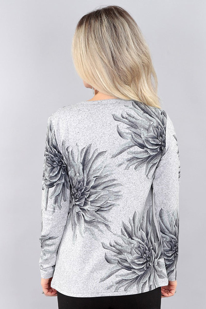 950 - Crystal Accent Lightweight Knit Top-05-Sweaters-Michael Tyler Collections-Krista Anne's Boutique, Women's Fashion and Accessories Located in Oklahoma City, OK and Black Mountain, NC