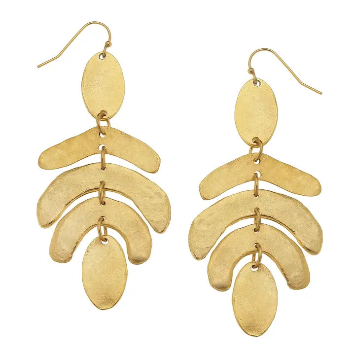 1622G - Layered Drop Earrings-10-Jewelry-Susan Shaw-Krista Anne's Boutique, Women's Fashion and Accessories Located in Oklahoma City, OK and Black Mountain, NC