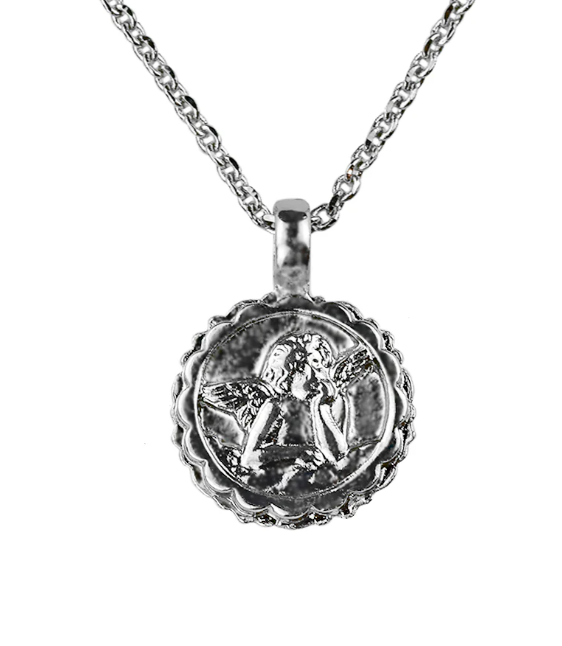 N-5212 - Guardian Angel Necklace-10-Jewelry-Mariana-Krista Anne's Boutique, Women's Fashion and Accessories Located in Oklahoma City, OK and Black Mountain, NC