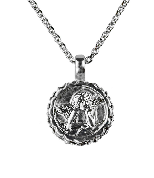 N-5212 - Guardian Angel Necklace-10-Jewelry-Mariana-Krista Anne's Boutique, Women's Fashion and Accessories Located in Oklahoma City, OK and Black Mountain, NC