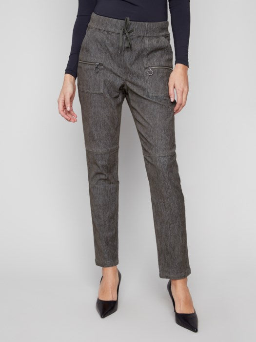 C5438RR-663B - Pull-On Baby Corduroy Jogger Pant With Zip Pockets-04-Bottoms-Charlie B.-Krista Anne's Boutique, Women's Fashion and Accessories Located in Oklahoma City, OK and Black Mountain, NC