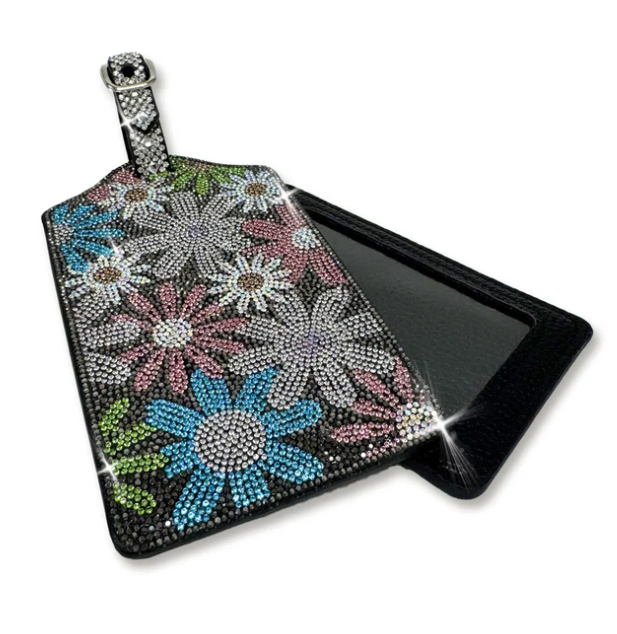 JKLT102 - Embellished Luggage Tag-12-Gifts-Jacqueline Kent-Krista Anne's Boutique, Women's Fashion and Accessories Located in Oklahoma City, OK and Black Mountain, NC