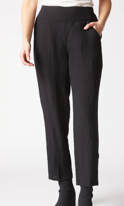 30670 - Express Solid Ruched Ankle Pant-04-Bottoms-Habitat-Krista Anne's Boutique, Women's Fashion and Accessories Located in Oklahoma City, OK and Black Mountain, NC