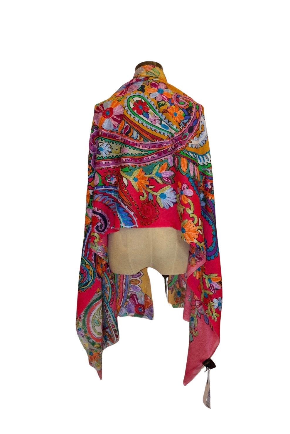 21088 - Dunwoody Embroidered Scarf-08-Scarves/Wraps-ANU-Krista Anne's Boutique, Women's Fashion and Accessories Located in Oklahoma City, OK and Black Mountain, NC