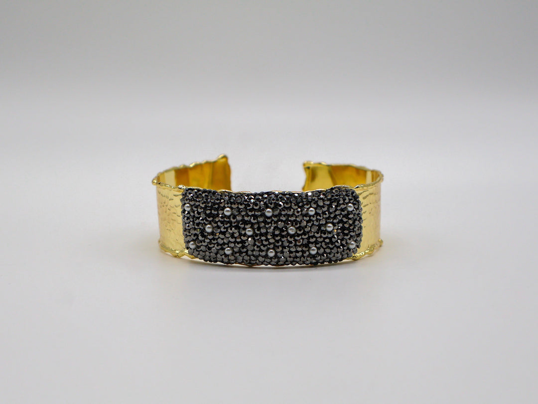 LK-1014 - Elnara Cuff Bracelet-10-Jewelry-Ancient Bazaar-Krista Anne's Boutique, Women's Fashion and Accessories Located in Oklahoma City, OK and Black Mountain, NC