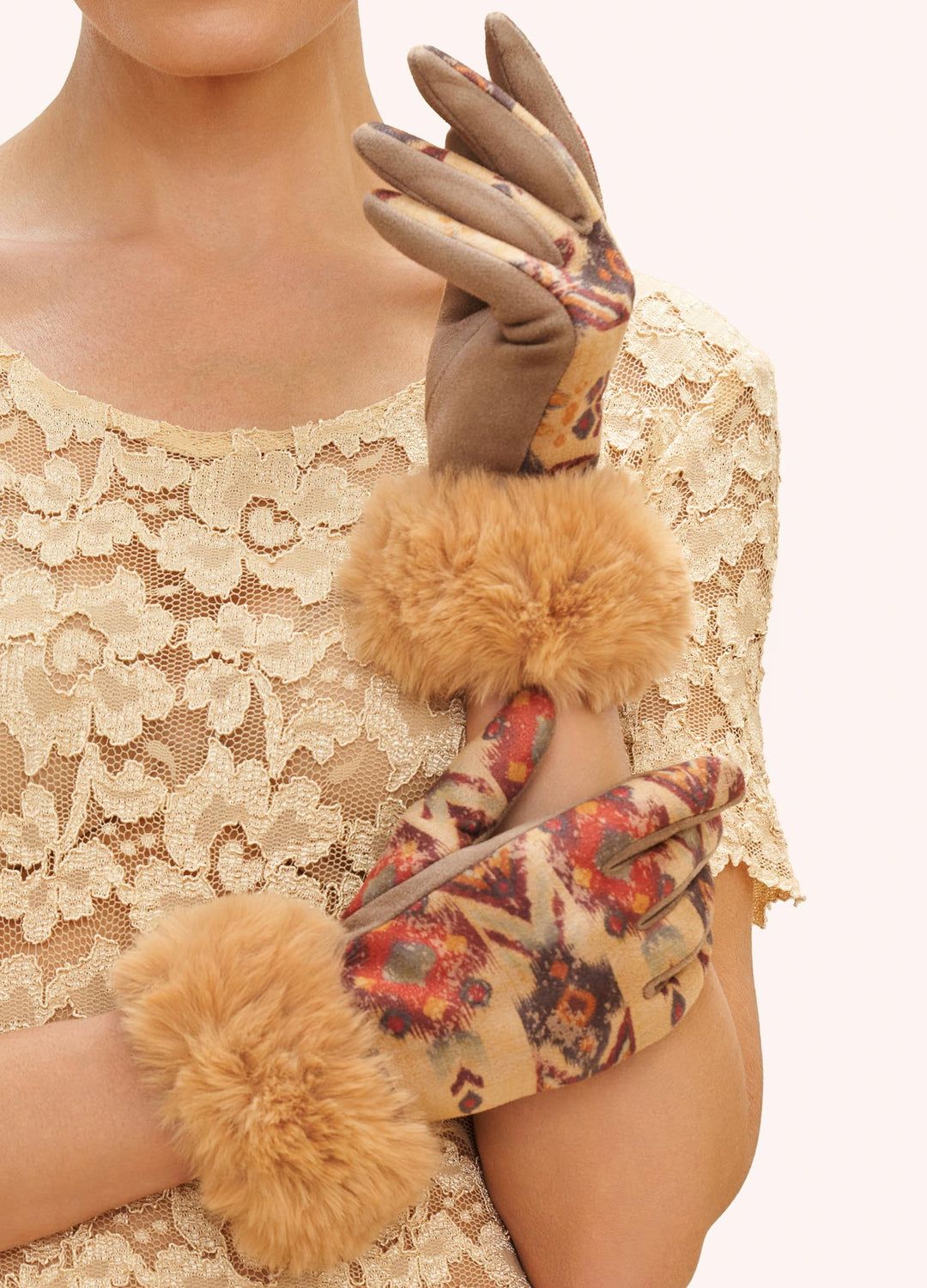 Bernadette Gloves-09-Accessories-Powder-Krista Anne's Boutique, Women's Fashion and Accessories Located in Oklahoma City, OK and Black Mountain, NC