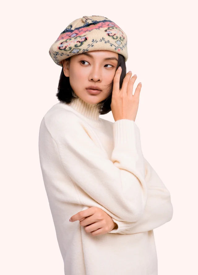 BER8 - Scandi Beret-09-Accessories-Powder-Krista Anne's Boutique, Women's Fashion and Accessories Located in Oklahoma City, OK and Black Mountain, NC