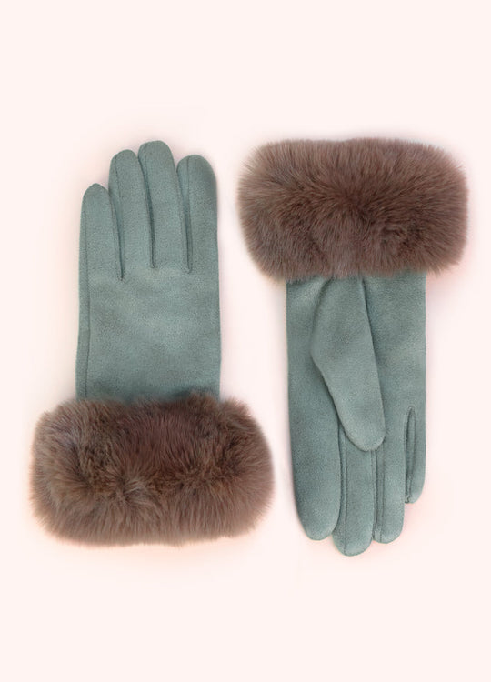 Bettina Gloves-09-Accessories-Powder-Krista Anne's Boutique, Women's Fashion and Accessories Located in Oklahoma City, OK and Black Mountain, NC
