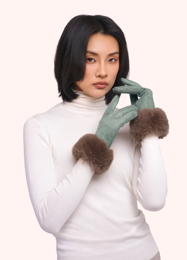 Bettina Gloves-09-Accessories-Powder-Krista Anne's Boutique, Women's Fashion and Accessories Located in Oklahoma City, OK and Black Mountain, NC