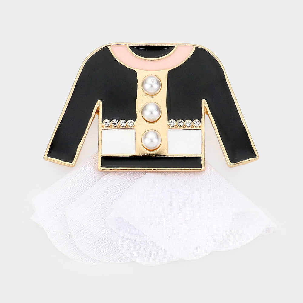 BR1008 - Classic Dress Brooch-09-Accessories-Wona Trading, Inc.-Krista Anne's Boutique, Women's Fashion and Accessories Located in Oklahoma City, OK and Black Mountain, NC