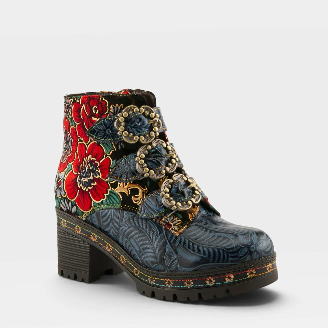 Brazza Heeled Boots-11-Shoes-Spring Footwear-Krista Anne's Boutique, Women's Fashion and Accessories Located in Oklahoma City, OK and Black Mountain, NC