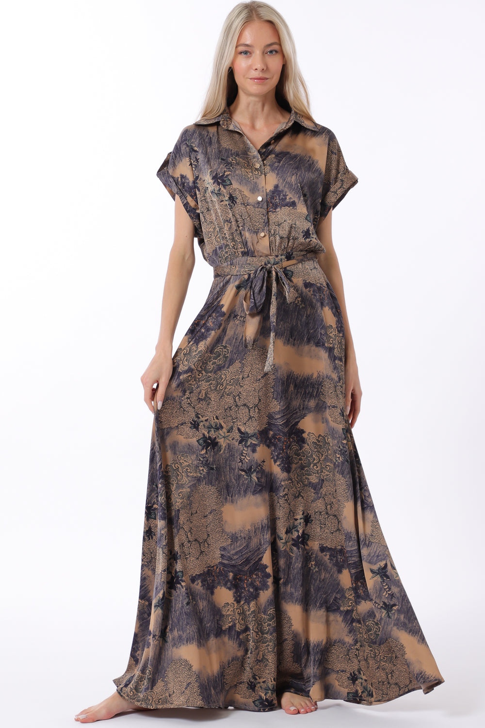 DA31949H - Golden Horizon Maxi Dress-06-Dresses/Jumpsuits-Aslan Rose-Krista Anne's Boutique, Women's Fashion and Accessories Located in Oklahoma City, OK and Black Mountain, NC