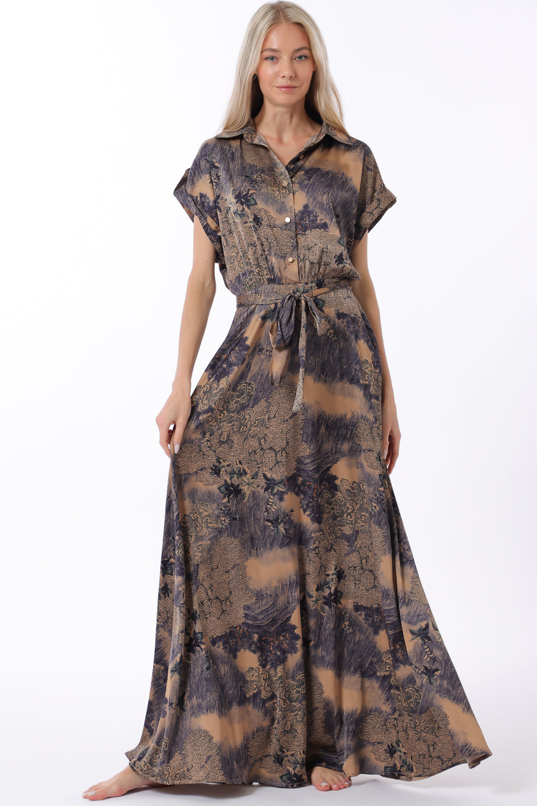 DA31949H - Golden Horizon Maxi Dress-06-Dresses/Jumpsuits-Aslan Rose-Krista Anne's Boutique, Women's Fashion and Accessories Located in Oklahoma City, OK and Black Mountain, NC