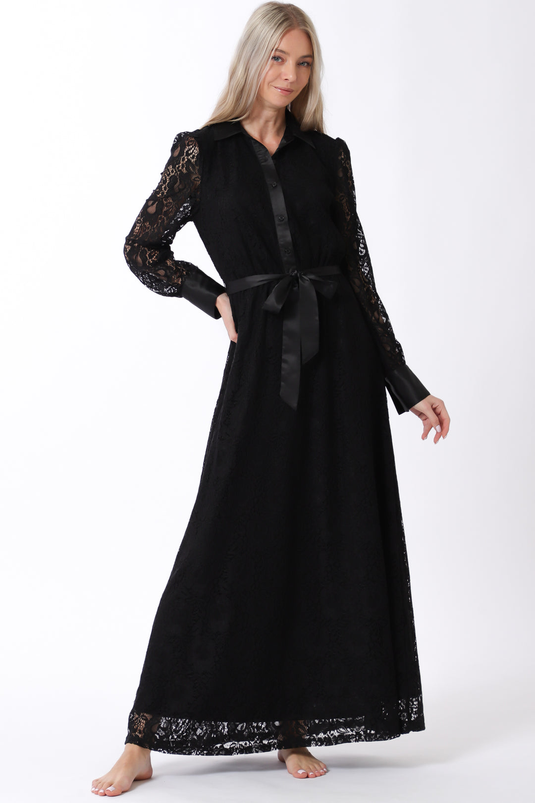DJ32575X - Lace Maxi Dress-06-Dresses/Jumpsuits-Aslan Rose-Krista Anne's Boutique, Women's Fashion and Accessories Located in Oklahoma City, OK and Black Mountain, NC