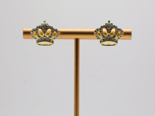 "Daughter of the KING" Crown Earrings-10-Jewelry-Aslan Rose-Krista Anne's Boutique, Women's Fashion and Accessories Located in Oklahoma City, OK and Black Mountain, NC