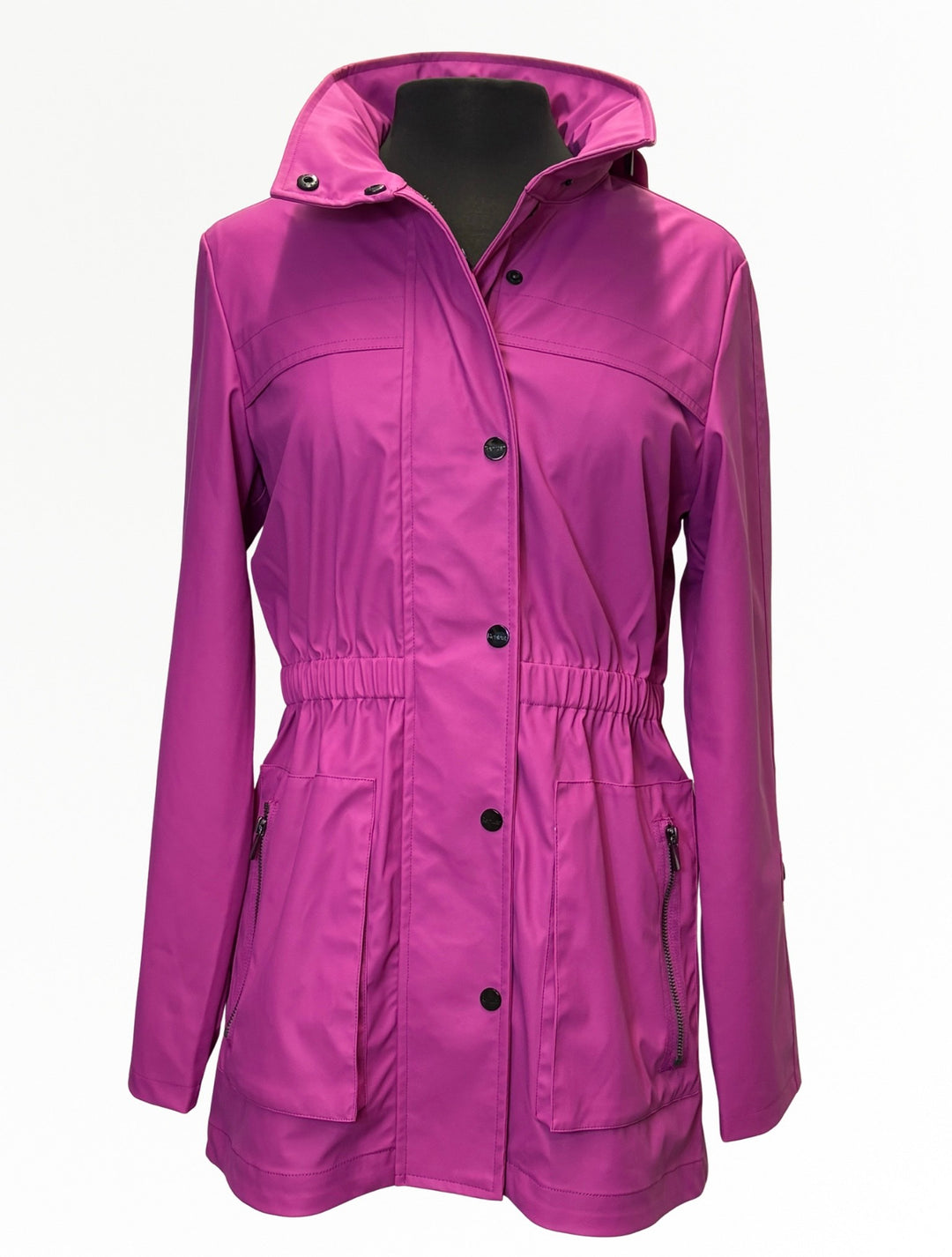 R3859L - Rain Jacket-01-Jackets/Blazers-Renuar-Krista Anne's Boutique, Women's Fashion and Accessories Located in Oklahoma City, OK and Black Mountain, NC