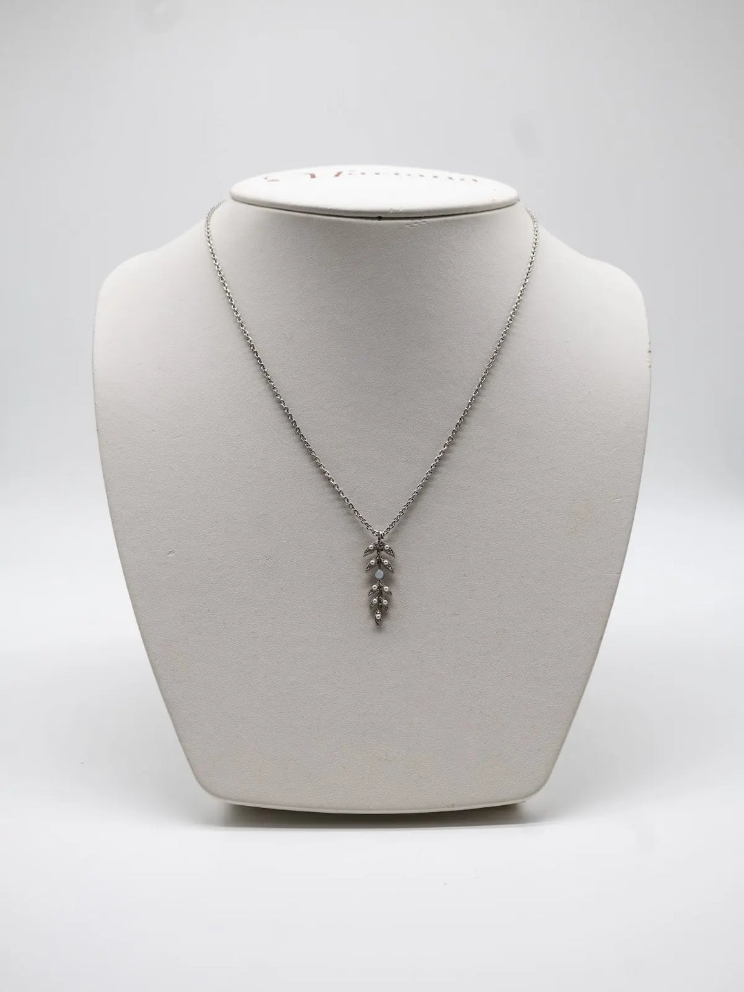 N-5628/3-2340-RO - Leaf Drop Necklace-10-Jewelry-Mariana-Krista Anne's Boutique, Women's Fashion and Accessories Located in Oklahoma City, OK and Black Mountain, NC
