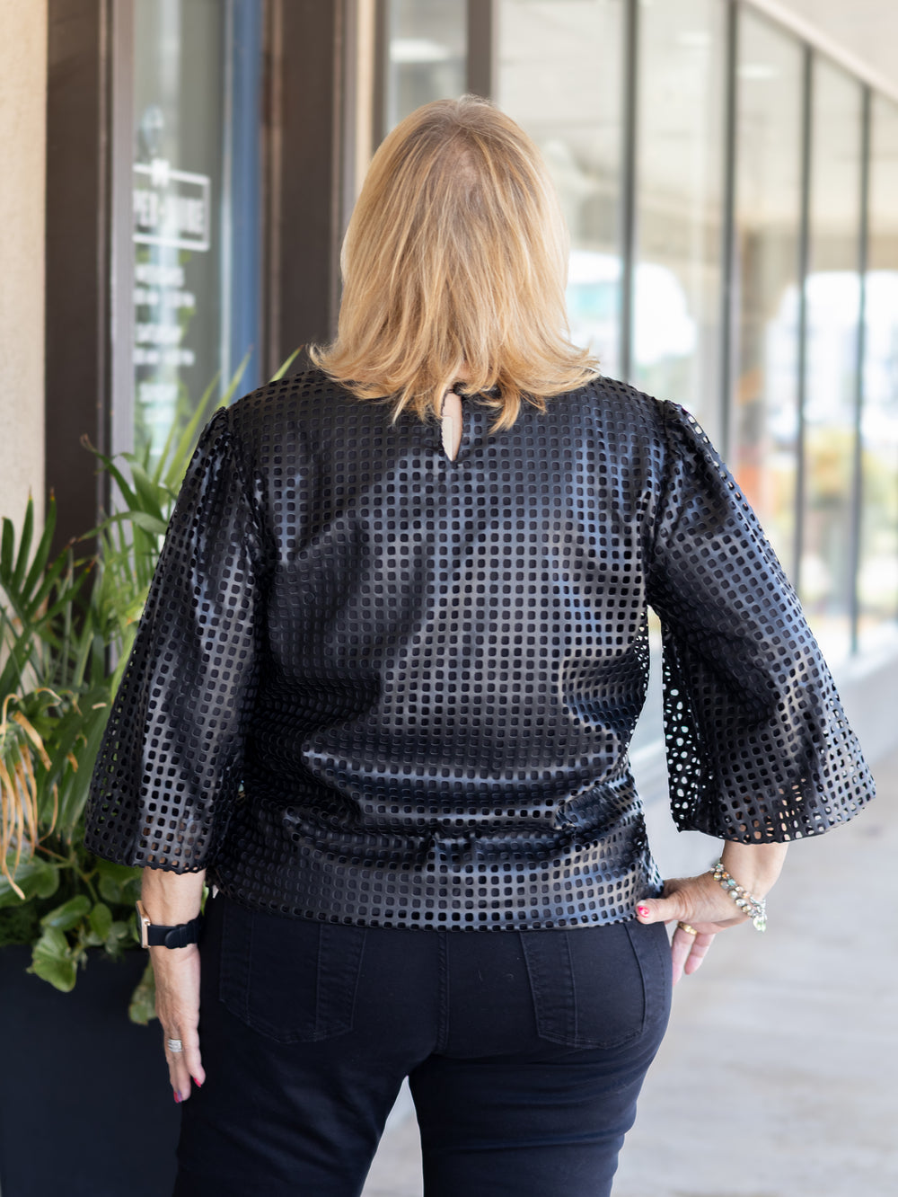 VL3014 - Bubble Sleeve Pullover